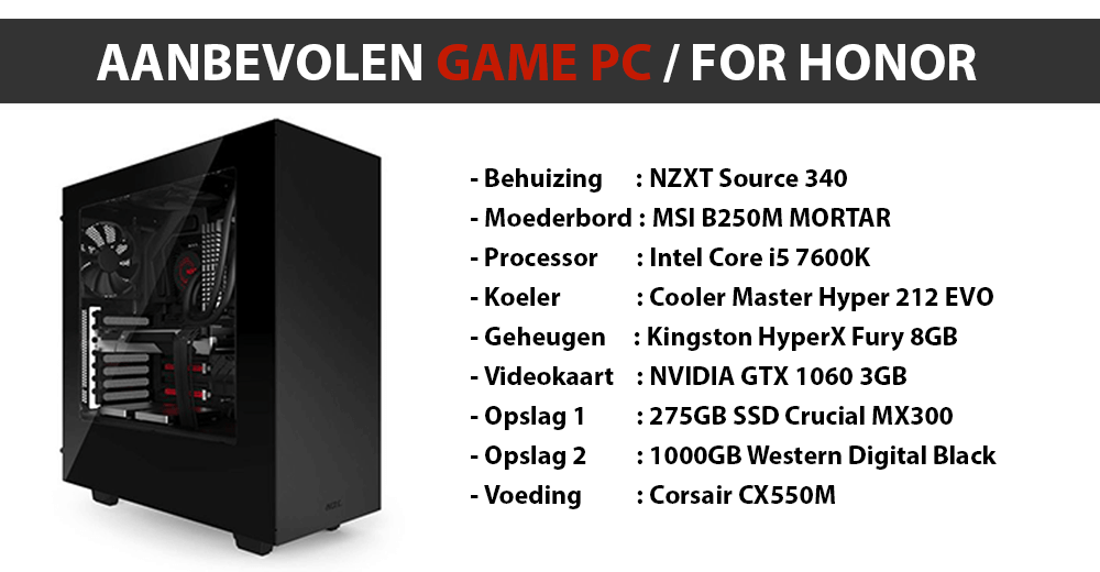 For Honor Game PC Advies