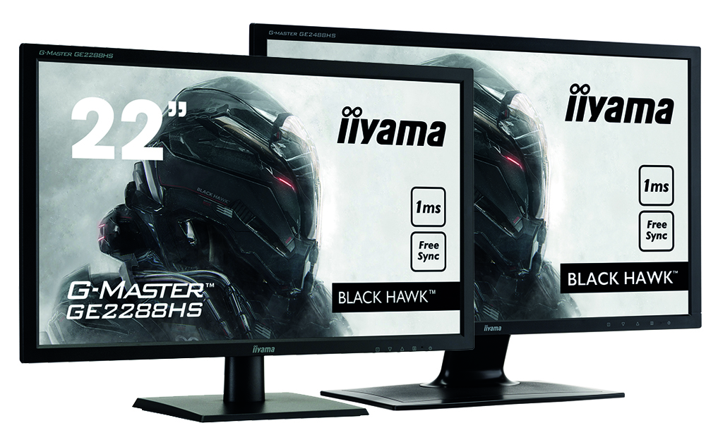 GE2288HS en GE2488HS bij elkaar.