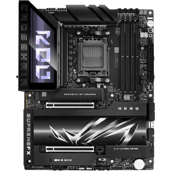 ASUS ROG CROSSHAIR X870E HERO afbeelding
