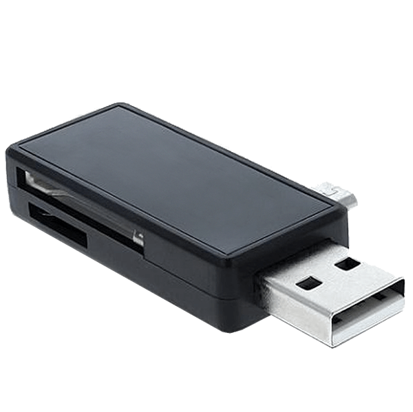 Alles in 1 cardreader met USB 2.0 poort afbeelding