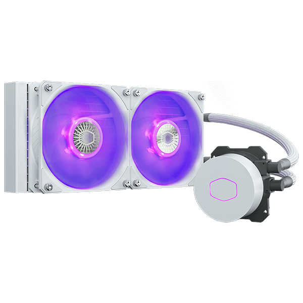 Cooler Master MasterLiquid ML240L V2 RGB - Wit afbeelding