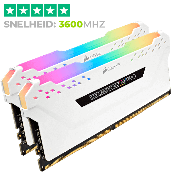 Corsair Vengeance Pro RGB 16GB(3200Mhz) - Wit afbeelding