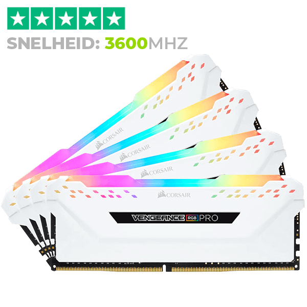 Corsair Vengeance Pro RGB 64GB(3200Mhz) - Wit afbeelding