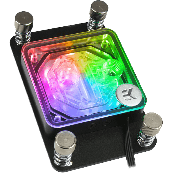 Custom loop : CPU soft tubing afbeelding