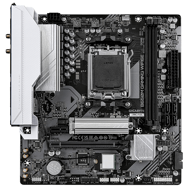 Moederbord afbeelding Gigabyte B650M GAMING WIFI6E afbeelding