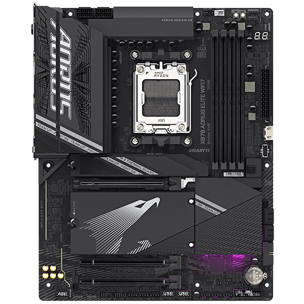 Gigabyte X870 AORUS ELITE afbeelding