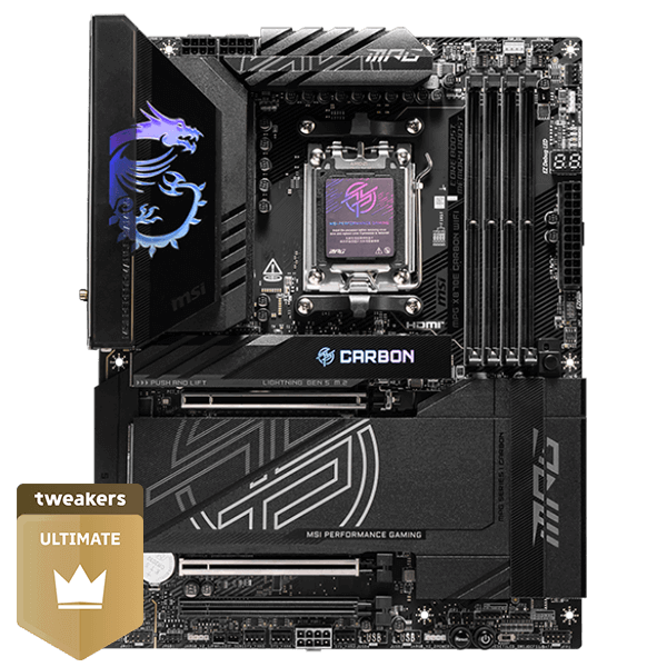 MSI MPG X870E CARBON WIFI afbeelding