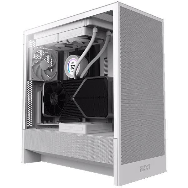 NZXT H5 Flow v2 - Wit afbeelding
