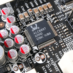 Onboard - 7.1 HD audio Realtek ALC1200A  afbeelding