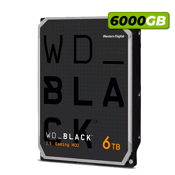 Western Digital WD_BLACK 6 TB Harde schijf afbeelding