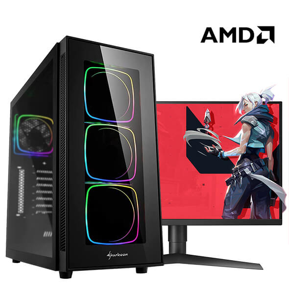 zand Rand Snor Game PC - AMD Ryzen configurator - Je eigen GamePC samenstellen