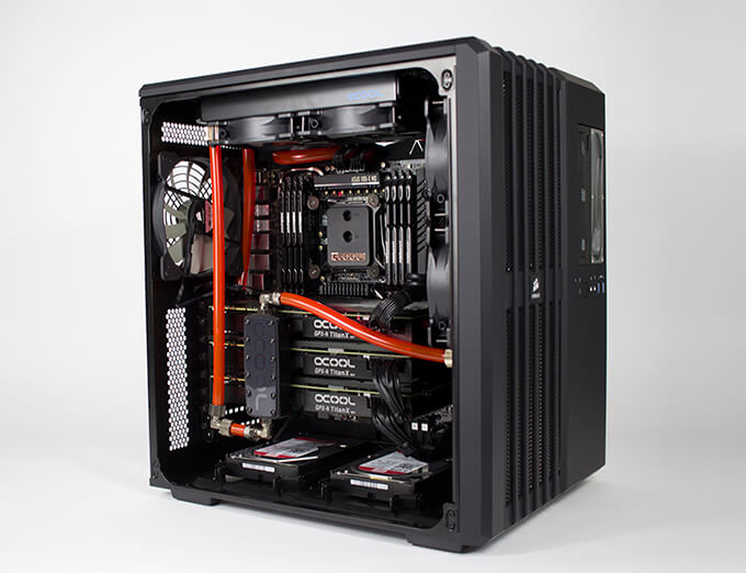 Custom made NVIDIA DEVBOX Voorbeeld Custom Made Deep Learning Systeem