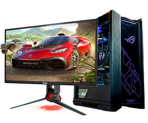 Game PC + monitor modellen Game PC Collectie