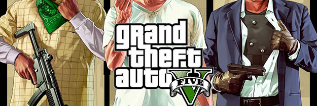 Game PC's ingericht voor Grand Theft Auto V (GTA V)