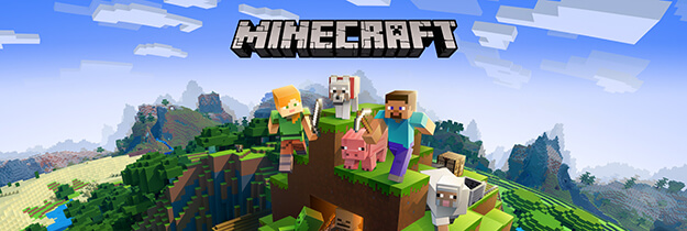 Game PC's ingericht voor Minecraft