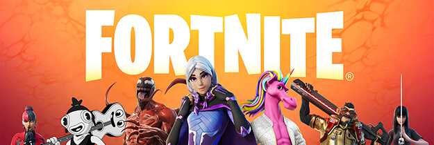 Game PC's ingericht voor Fortnite