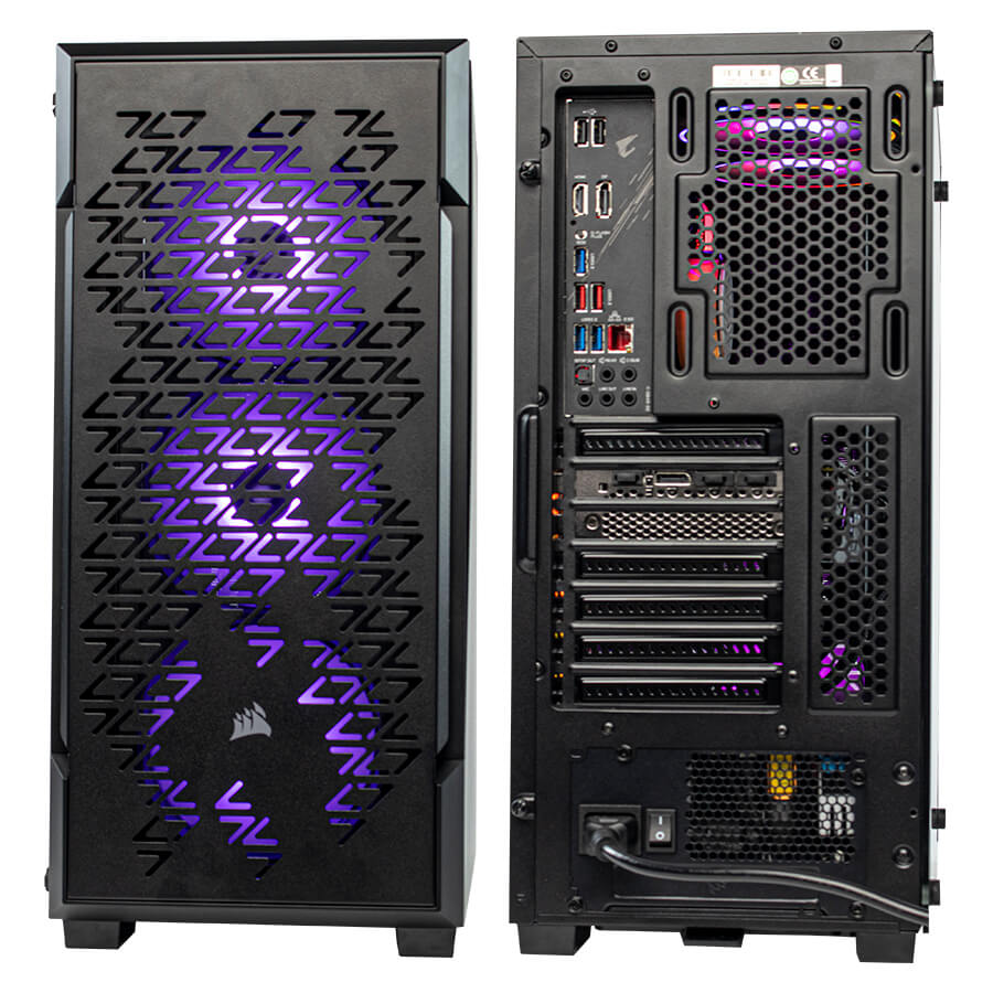 Afbeelding van de Esport Game PC Deal - achterkant Esport Game PC Deal #2 - achterkant