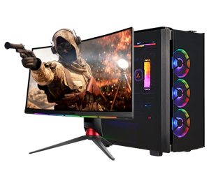 Game PC + monitor modellen Game PC Collectie